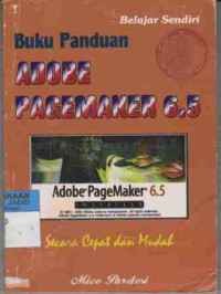 Image of Buku panduan Adobe Pagemaker 6.5
