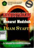 Kemusyrikan menurut Madzhab Syafi'i