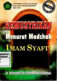 Image of Kemusyrikan menurut Madzhab Syafi'i